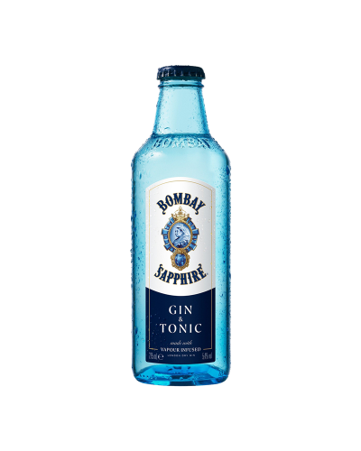 Picture of Bombay Sapphire Gin & Tonic Bottle 275ml