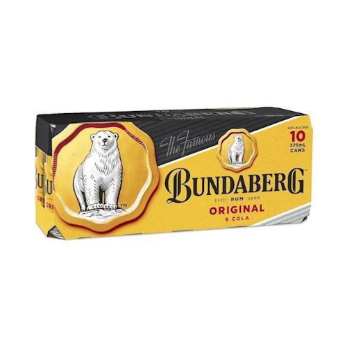 Picture of Bundaberg UP & Cola 4.6% 10x375ml