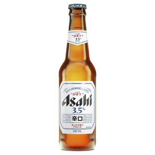 Picture of Asahi Super Dry 3.5% 4 x 6 x 24 Carton 330mL Bottles