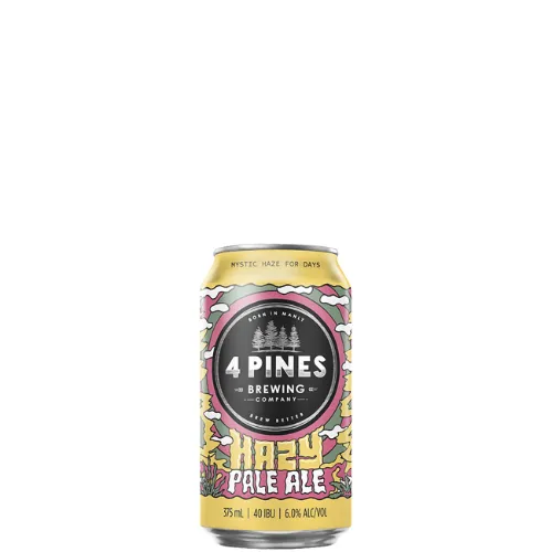 Picture of 4 Pines Hazy Pale Ale 24 x 375ml Cans