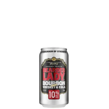 Picture of Bearded Lady Bourbon & Cola 10% 24 x 375ml Cans