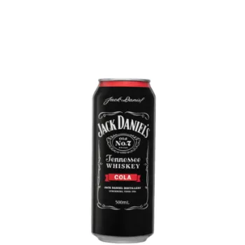 Picture of Jack Daniel's Black Old No. 7 Tennessee Whiskey & Cola 4.8% 24 x 500ml Cans