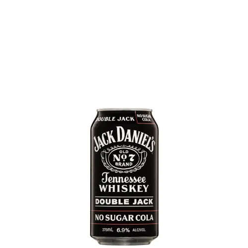 Picture of Jack Daniel's Double Jack & No Sugar Cola 6.9% 24 x 375ml Carton