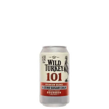 Picture of Wild Turkey 101 Bourbon and Zero Cola 10 Pack 375ml