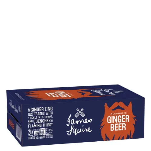 Picture of James Squire Alcoholic Ginger Beer 24 x 330ml Cans