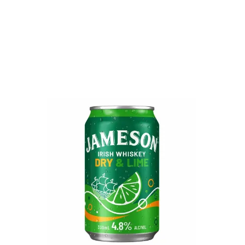 Picture of Jameson Dry & Lime 4.8% 330ml