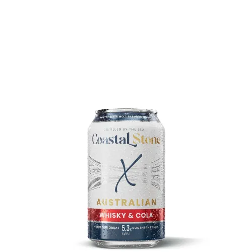 Picture of Manly Spirits Coastal Stone Whisky & Cola 330ml Can