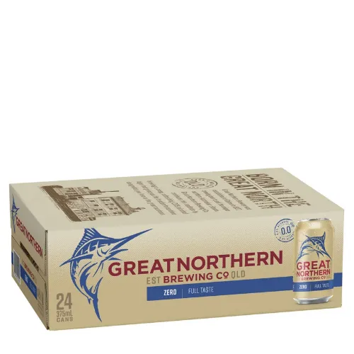 Picture of Great Northern  Zero Can 24 x 375ml - copy